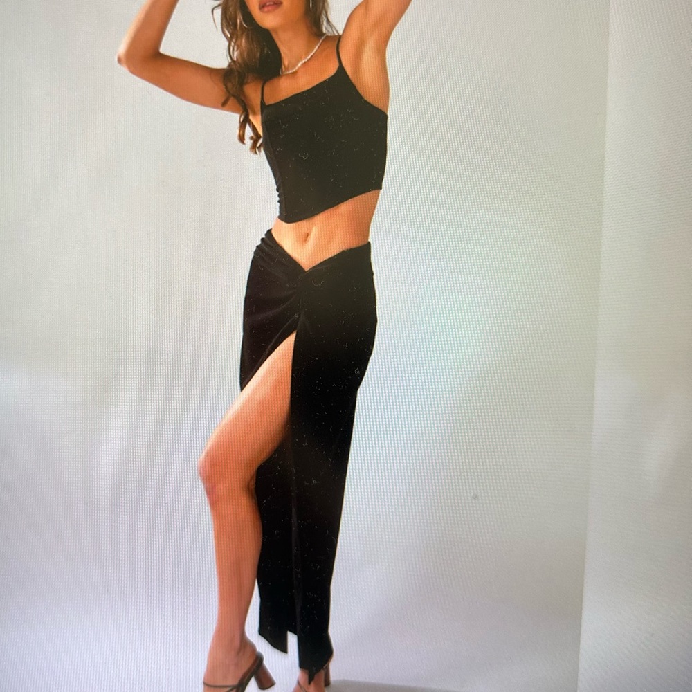 Peppermayo Taking Charge Maxi Skirt - size 8